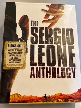 DVD The Sergio Leone Anthology 8 Disc Set "Spaghetti" Westerns 2007 New Sealed
